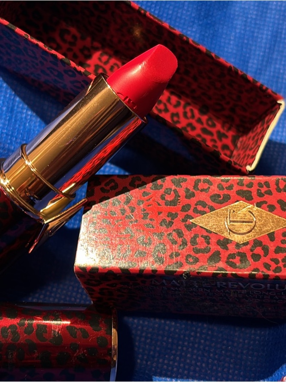 Charlotte Tilbury Vibrant Red Matte Lipstick